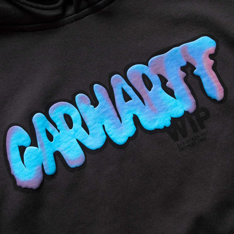 Carhartt WIP Hooded Drip Sweatshirt - Charcoal