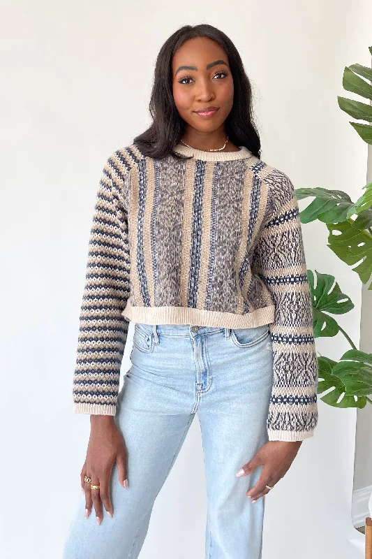 Everly Sweater in Indigo