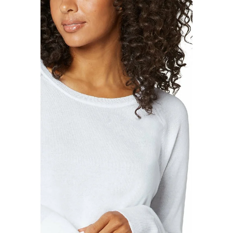 Raglan Sweater With Side Slits