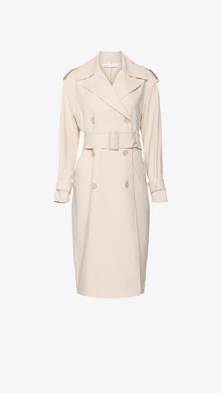 Trench Coat - Belgian Creme