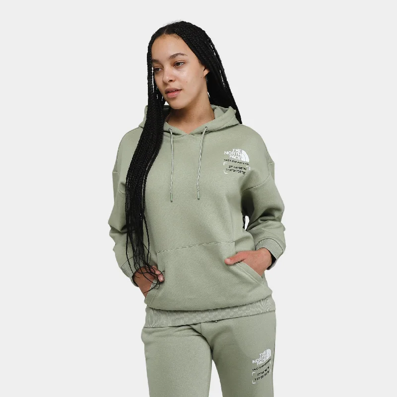 The North Face Women's Seven Summit Coordinates Pullover Hoodie / Tea Green