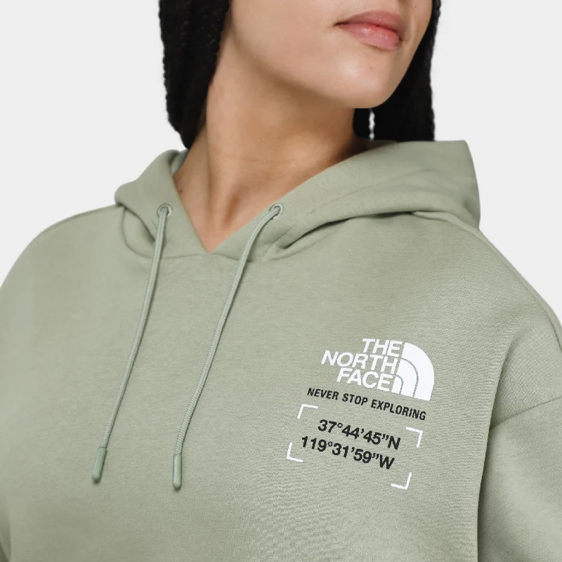 The North Face Women's Seven Summit Coordinates Pullover Hoodie / Tea Green