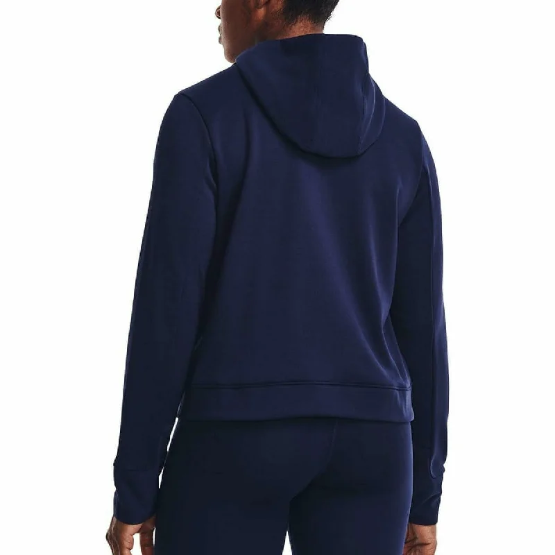 Under Armour Plus Half Zip Womens Training Hoody - Navy