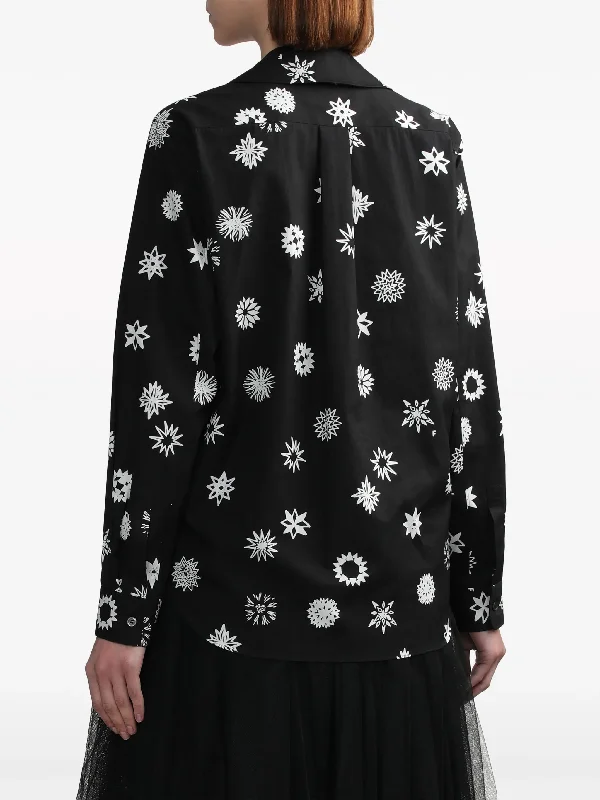 COMME DES GARCONS BLACK Women Printed Shirt