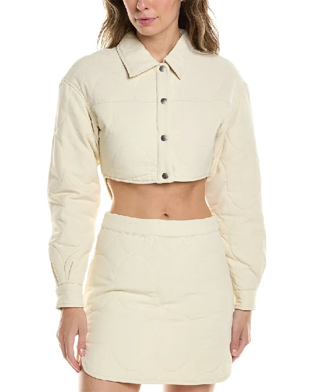 Find Me Now Pandora Crop Quilted Jacket