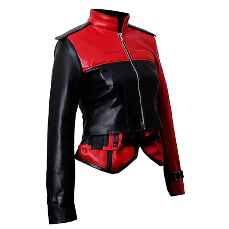 Harley Quinn Leather Jacket – Boneshia