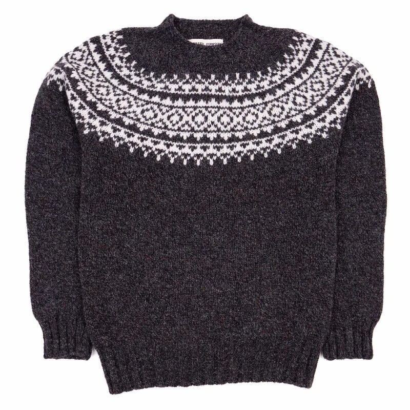 Heavy Yoke Crew Neck Sweater