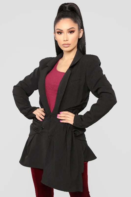 Miss Monae Blazer - Black