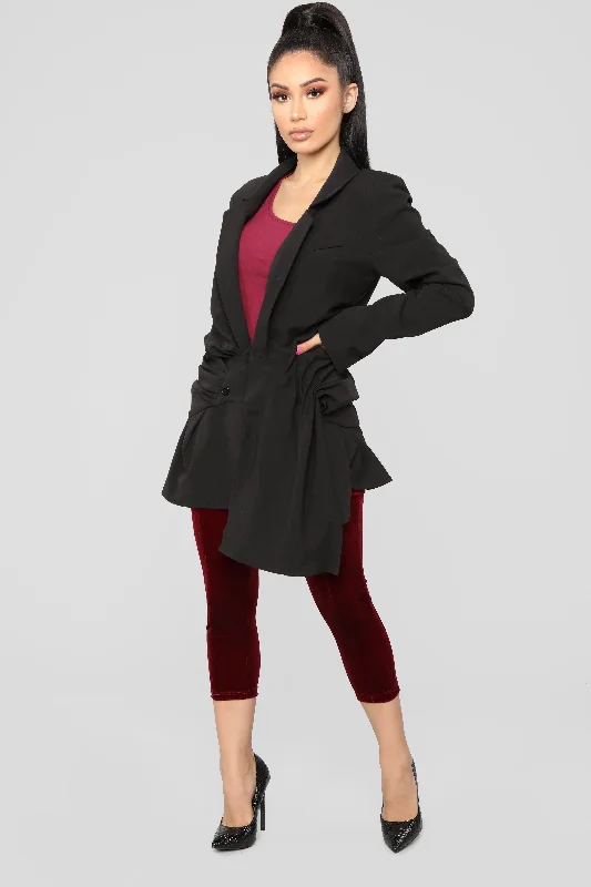 Miss Monae Blazer - Black