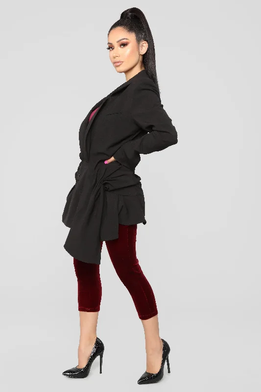 Miss Monae Blazer - Black