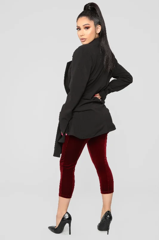 Miss Monae Blazer - Black