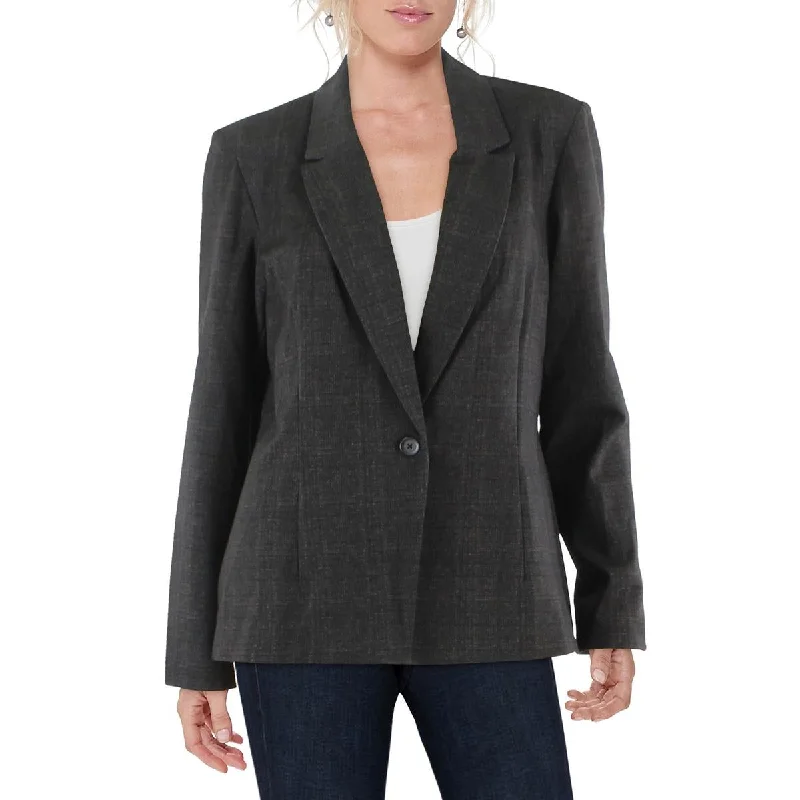 Nanette Nanette Lepore Womens Notch Collar Suit Separate One-Button Blazer