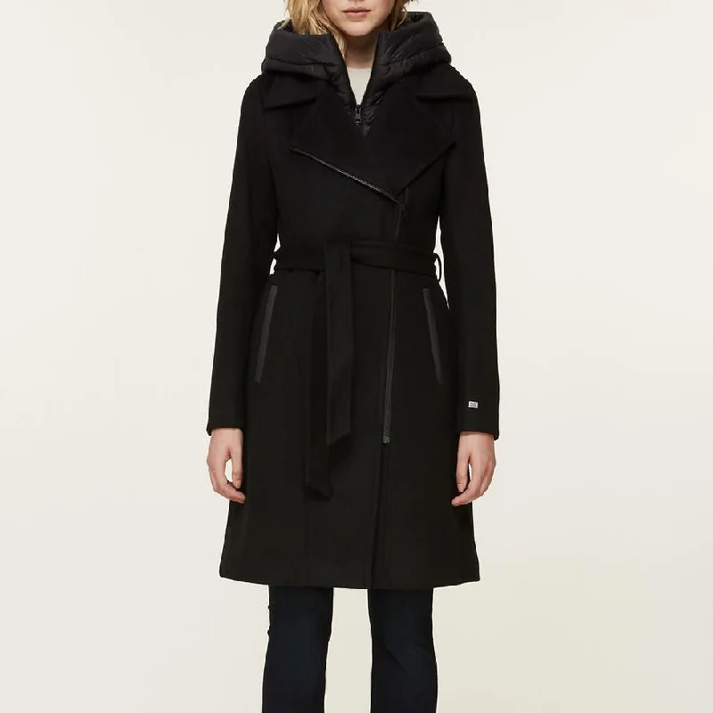 Perle Wool Coat (Black)