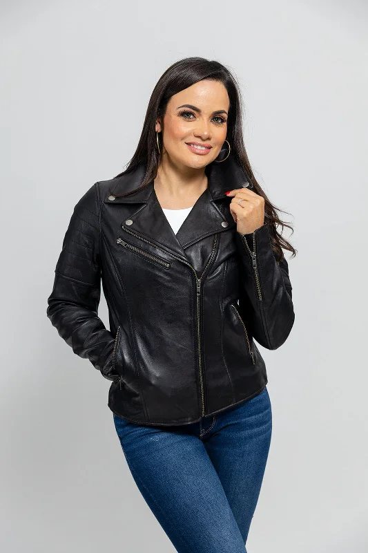 Princess Fashion Lambskin Leather Jacket