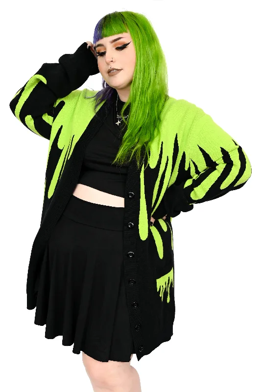 Slimed Cardigan