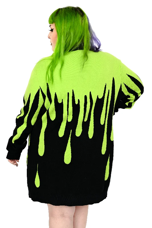 Slimed Cardigan