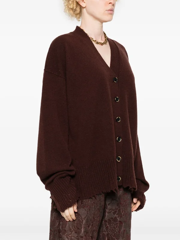 UMA WANG Women Plain Sweater Over Cardigan