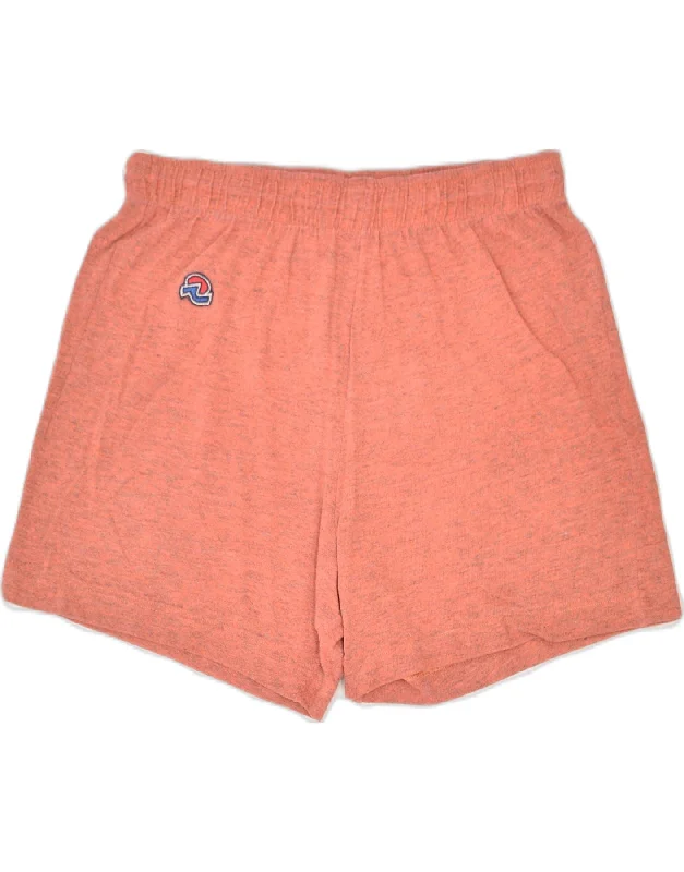 INVICTA Womens Sport Shorts Large Orange Cotton