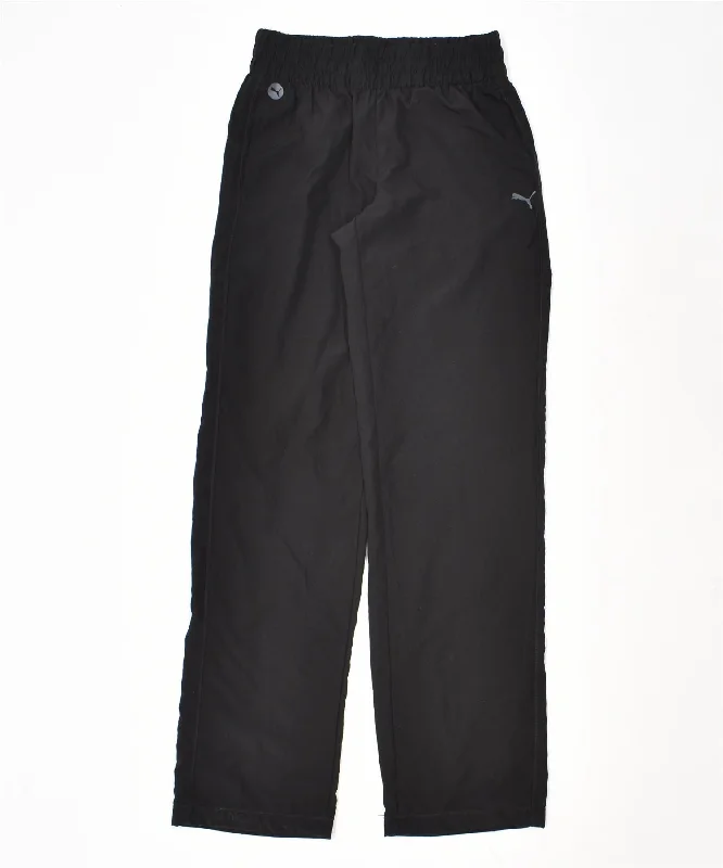 PUMA Womens Tracksuit Trousers UK 8 Small Black