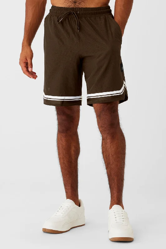 9"" Traction Arena Short - Espresso