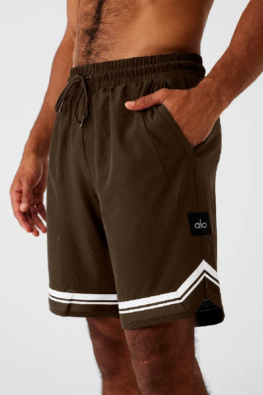 9"" Traction Arena Short - Espresso