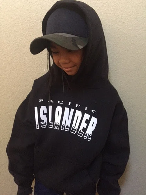 PACIFIC ISLANDER WAVY KIDS HOODIES