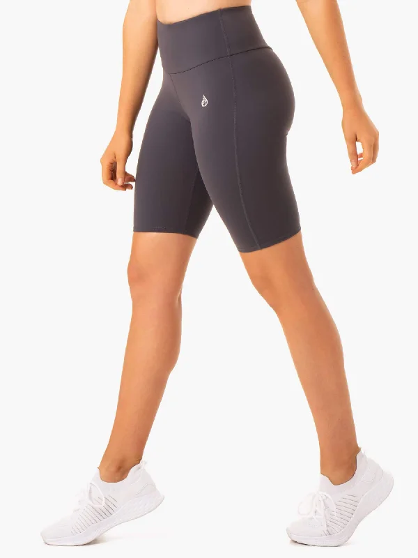 Staples Scrunch Bum Bike Shorts - Charcoal