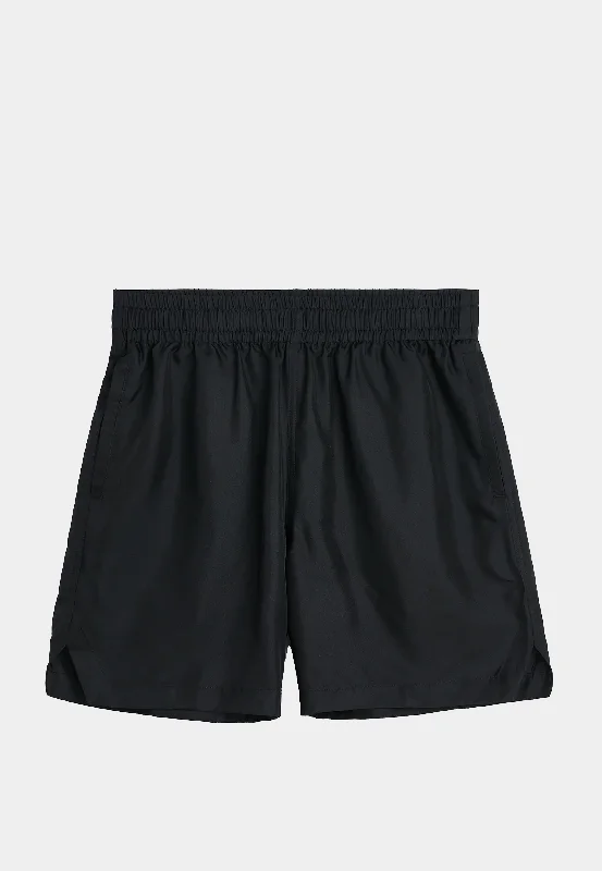 Sunflower Silk Shorts Black