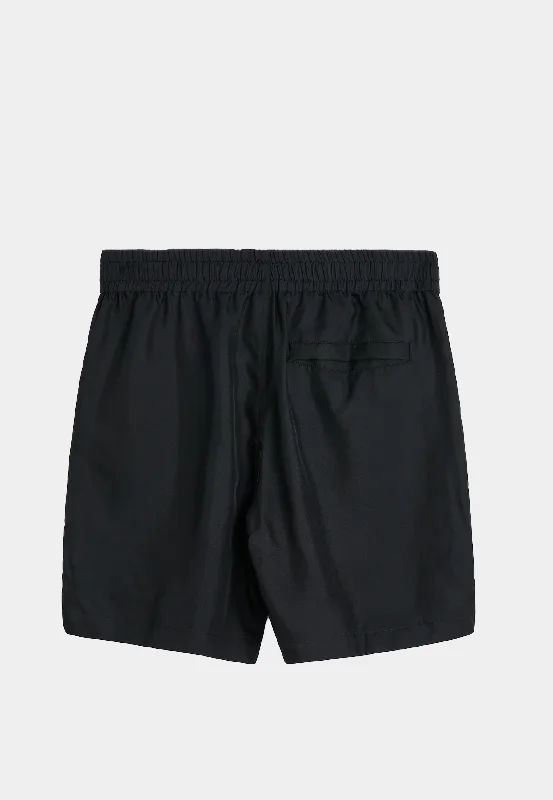 Sunflower Silk Shorts Black