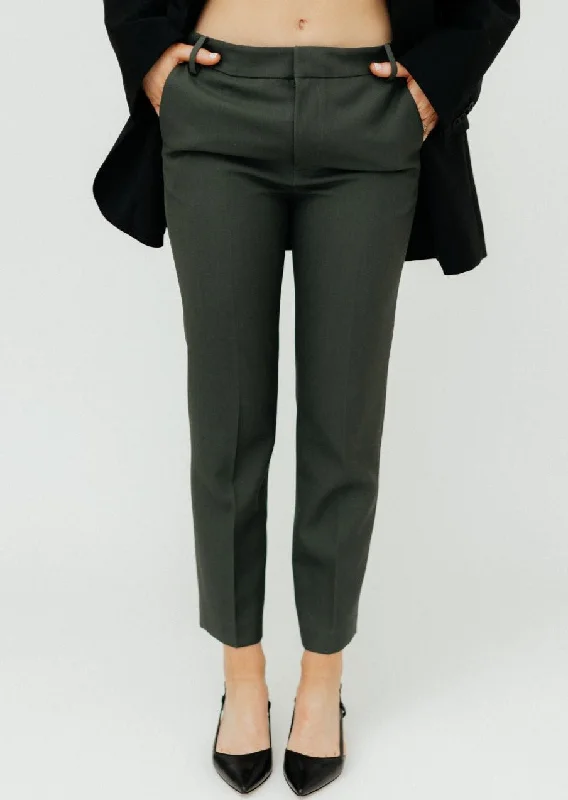 Tibi Grain De Poudre Lennon Ankle Pant