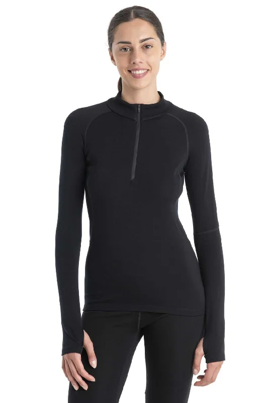 Womens 300 MerinoFine™ Polar LS Half Zip Thermal Top