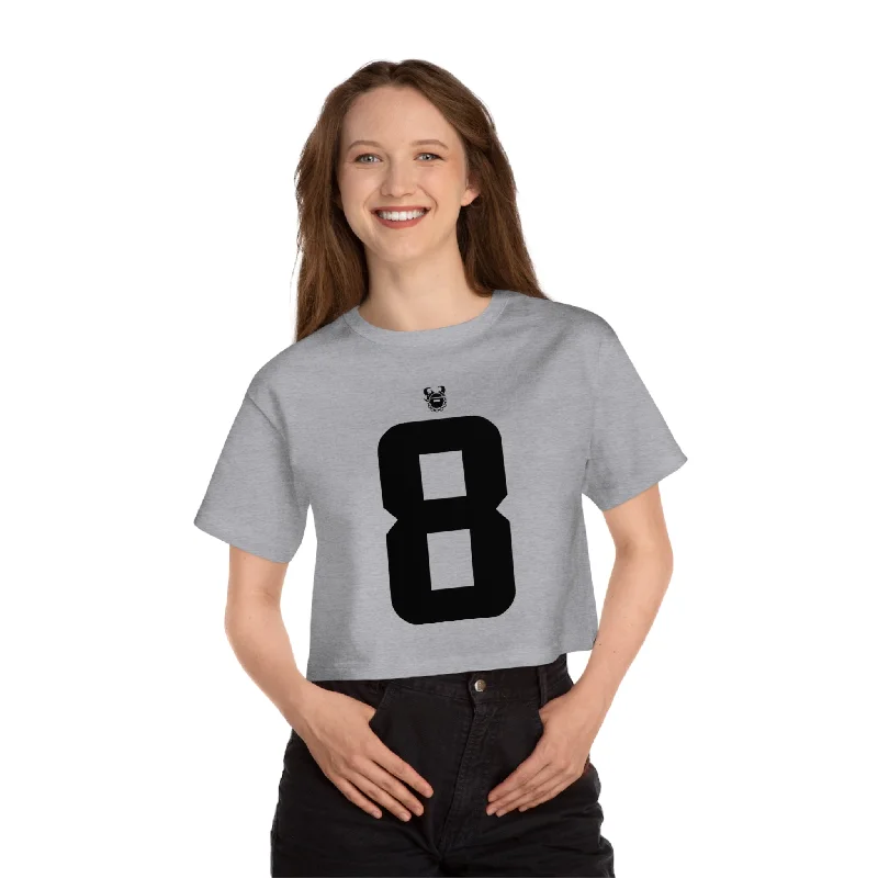 Women's Champion Heritage Cropped Top - Jersey #8