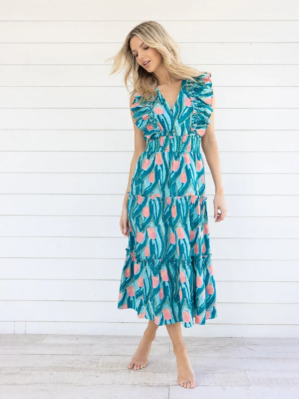 Allison NY Ellie Midi Dress