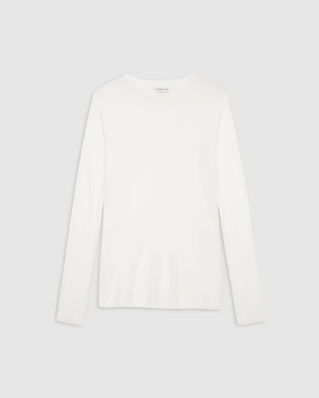 AMANI LONG SLEEVE TEE / IVORY