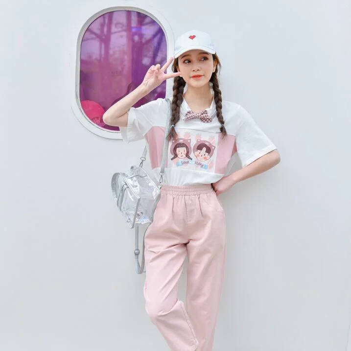 Harajuku cute casual T-shirt YV43043