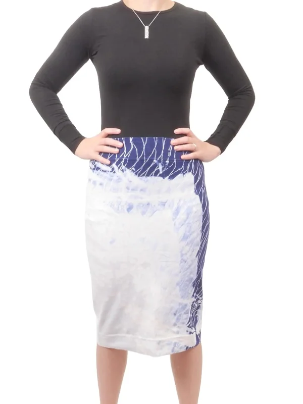 Hard Tail Cotton Pencil Skirt W-321