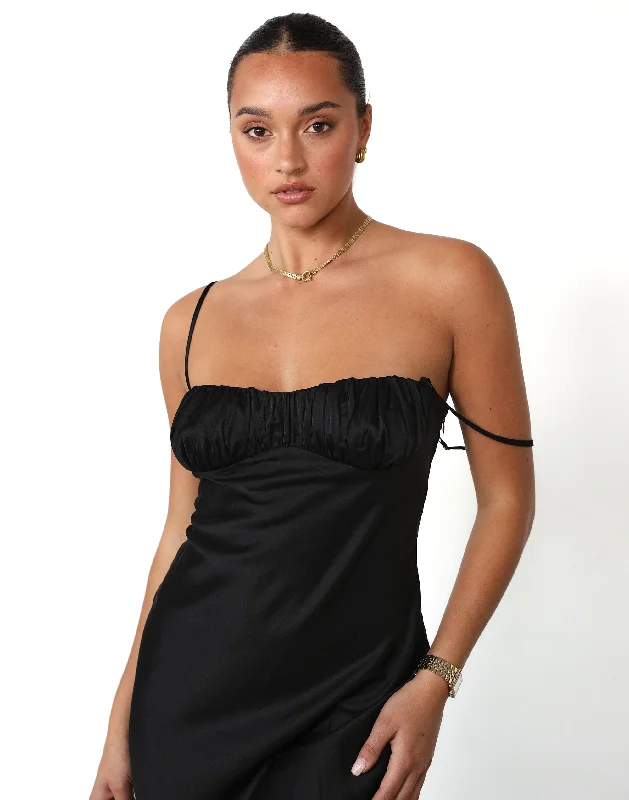 Rosie Maxi Dress (Black)