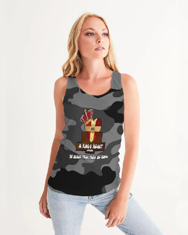 AKH Black Camouflage Women's Tank