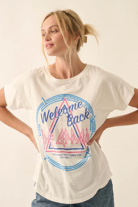 Def Leppard Welcome Back Graphic Tee