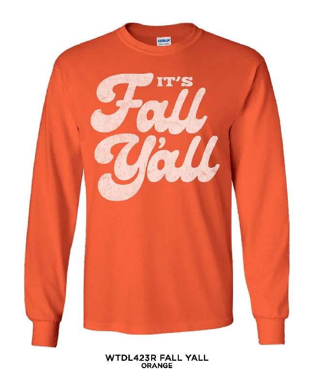 Women's Fall Y'all Long Sleeve T-Shirt