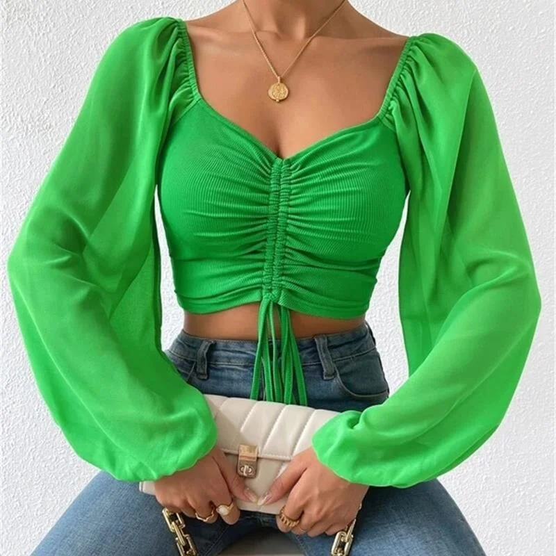 Deep Green Top / S