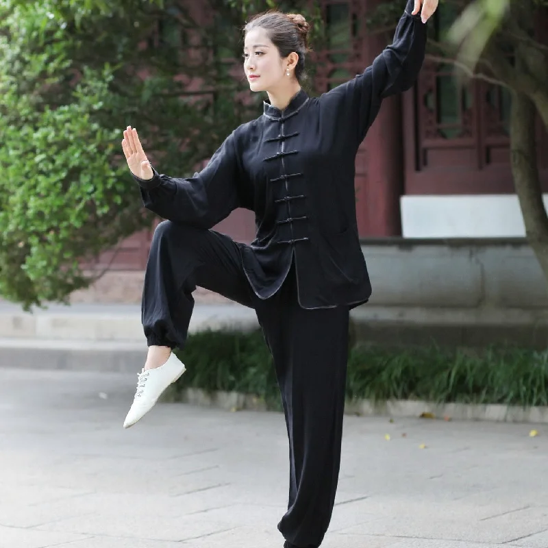 100% Cotton Women's Traditional Chinese Tai Chi Suit