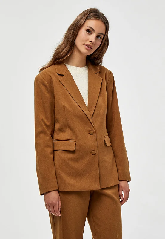 MSAmber blazer - Rustic Brown