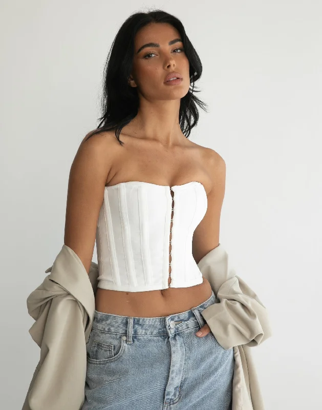 Passion Corset Top (White)