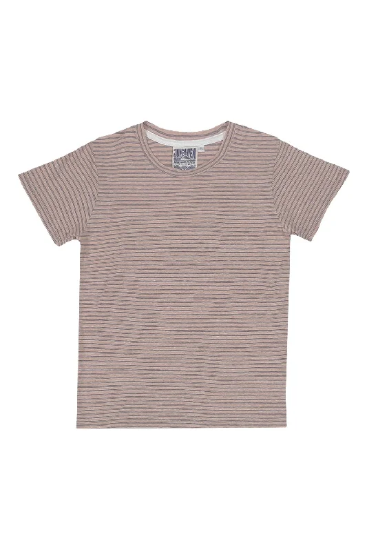 Pink/Blue/Canvas Thin Stripe Lorel Tee