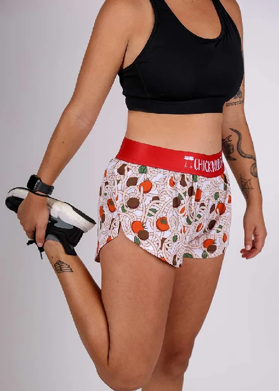 Women's Pasta Night 1.5"" Split Shorts