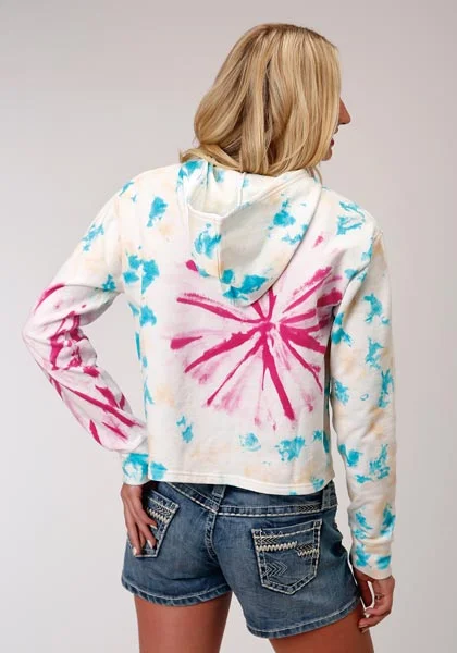 Roper Women's Tie Dye Copped Hoodie