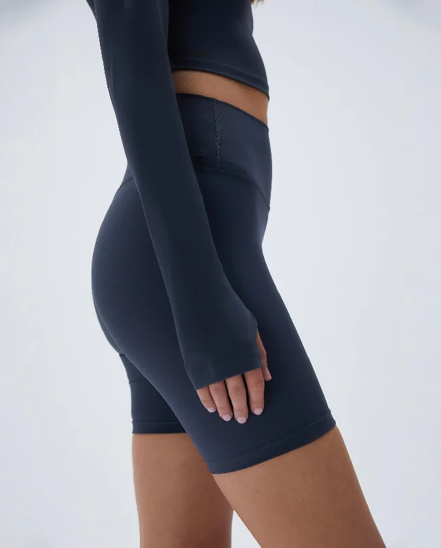 Ultimate Crop Shorts - Midnight Blue