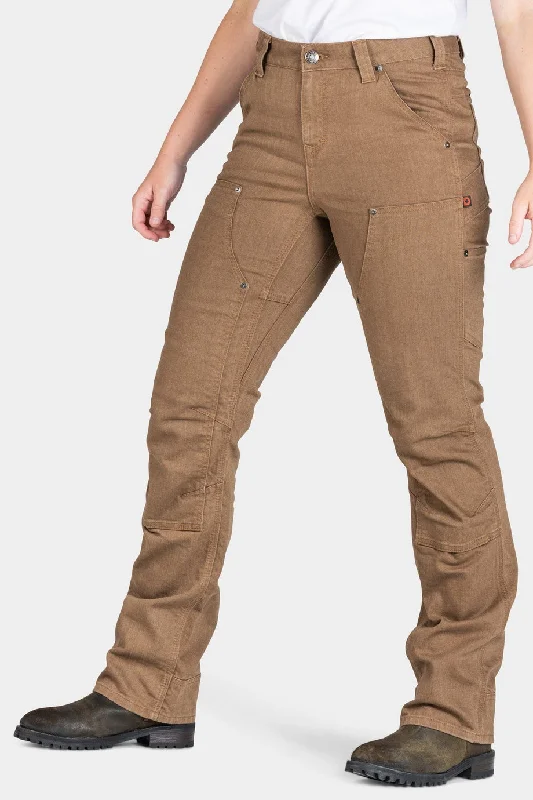 Old School High Rise Pant - Dusty Brown Denim