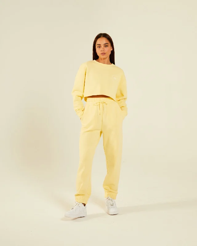 Christina Sweatshirt Soft Yellow